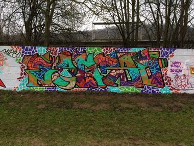 Graffiti Wall - Photo by NiChT (2020)