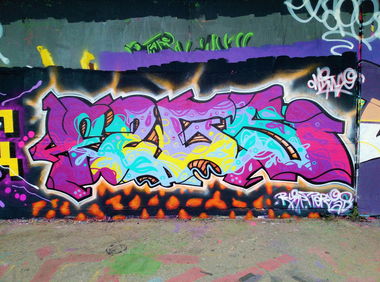 Graffiti Wall - Photo by NiChT (2020)