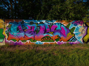 Graffiti Wall - Photo by NiChT (2020)