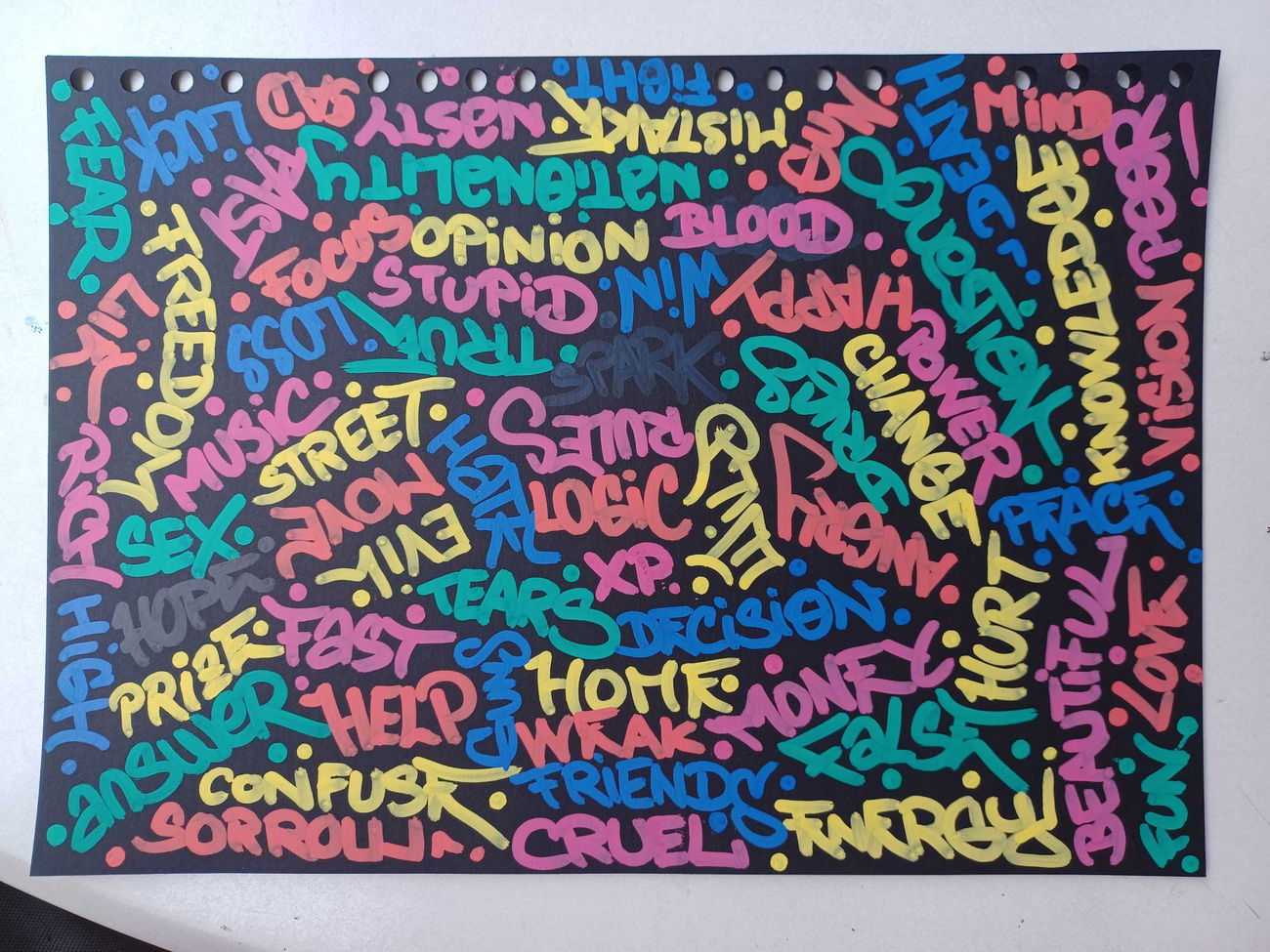 Graffiti Sketch - Photo by NiChT (2024)