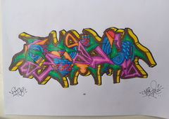 Graffiti Sketch - Photo by NiChT (2025)