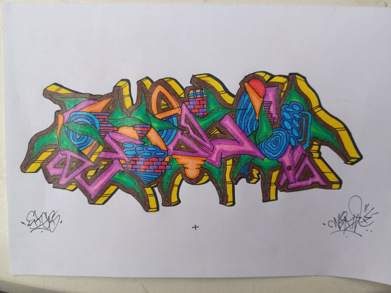 Graffiti Sketch - Photo by NiChT (2025)