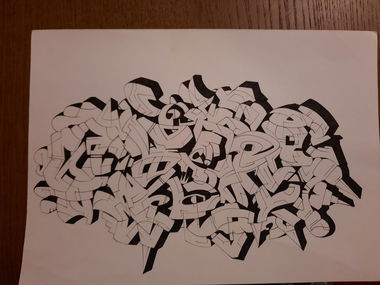 Graffiti Sketch in Nastavit lokalitu - Photo by NiChT