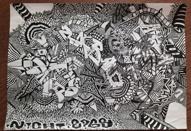 Graffiti Sketch - Photo by NiChT