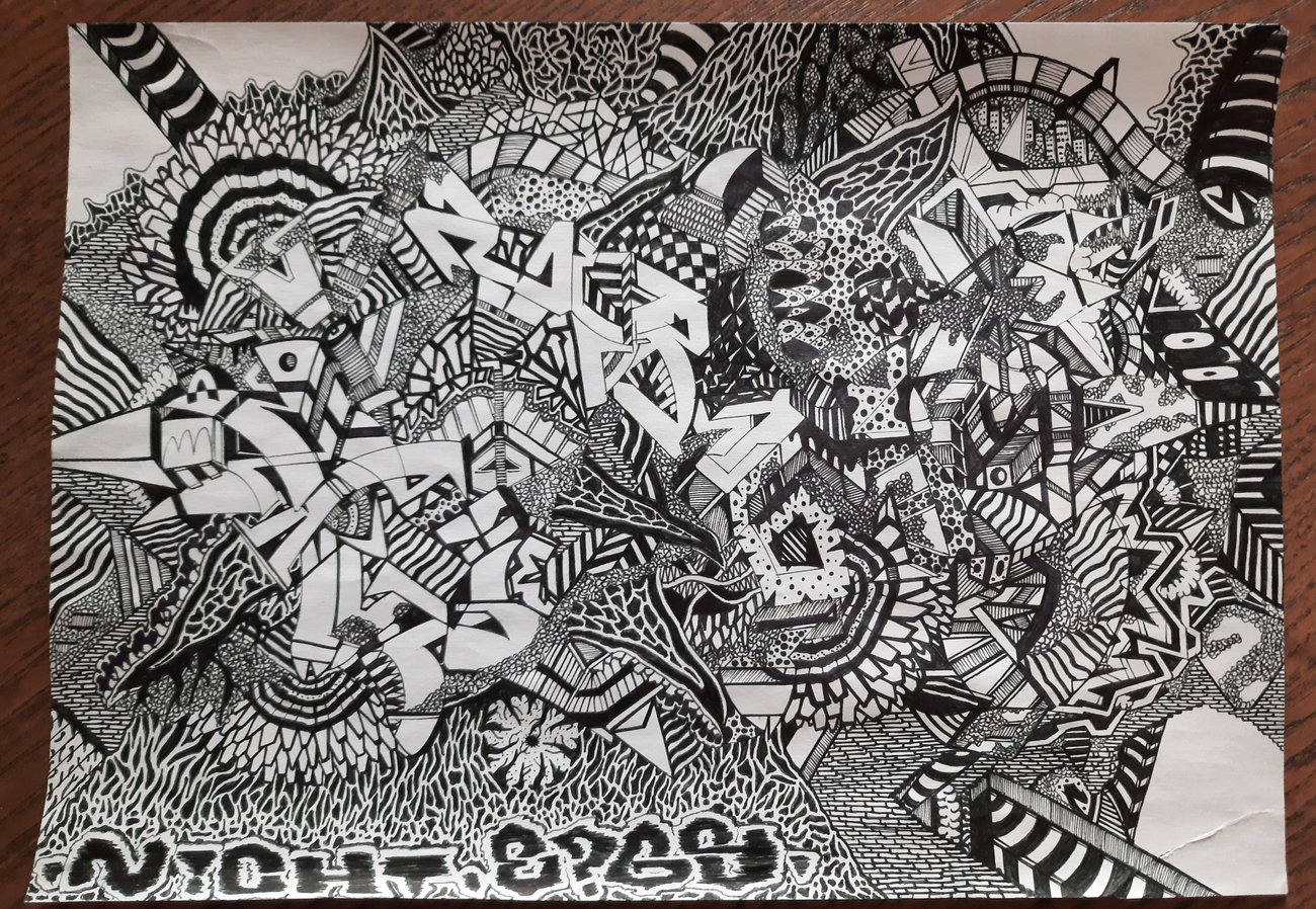 Graffiti Sketch - Photo by NiChT