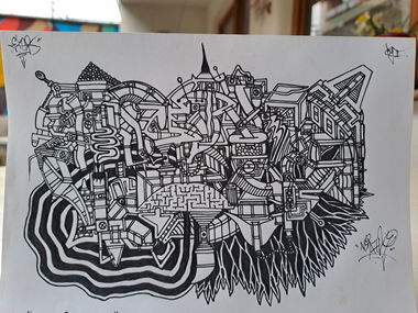 Graffiti Sketch - Photo by NiChT (2026)