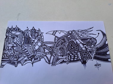 Graffiti Sketch - Photo by NiChT (2026)
