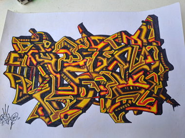 Graffiti Sketch - Photo by NiChT (2026)