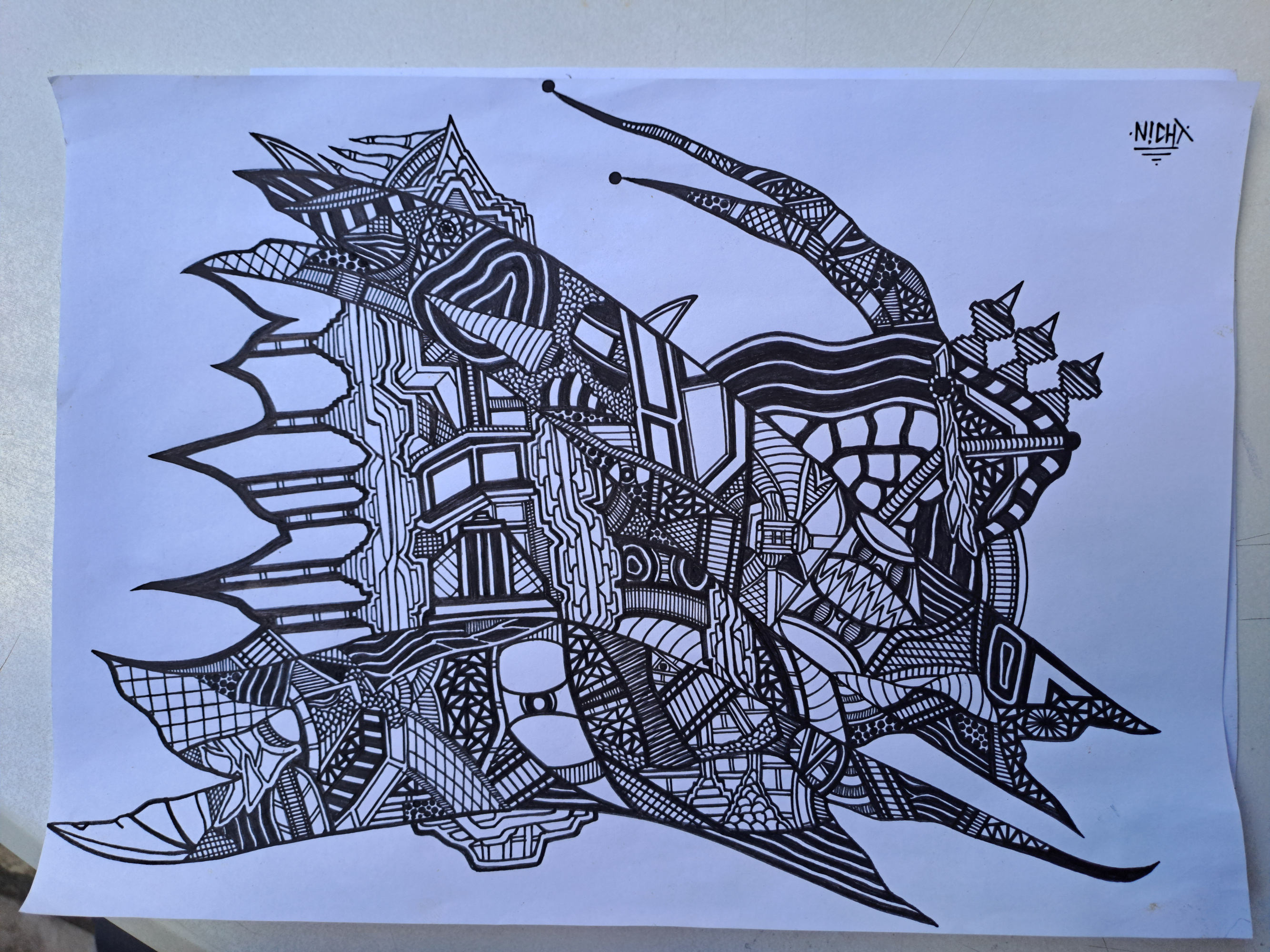Graffiti Sketch - Photo by NiChT (2026)