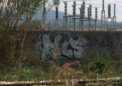 Graffiti Wall - Photo by NiS16 - graff, graffiti, bombing (2018)