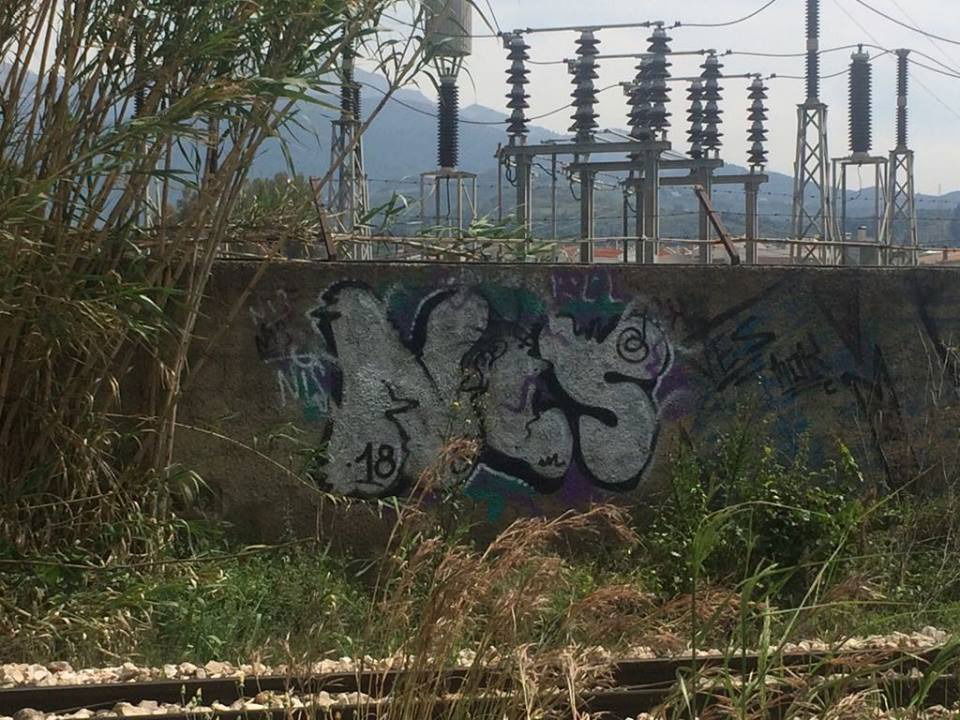 Graffiti Wall - Photo by NiS16 - graff, graffiti, bombing (2018)