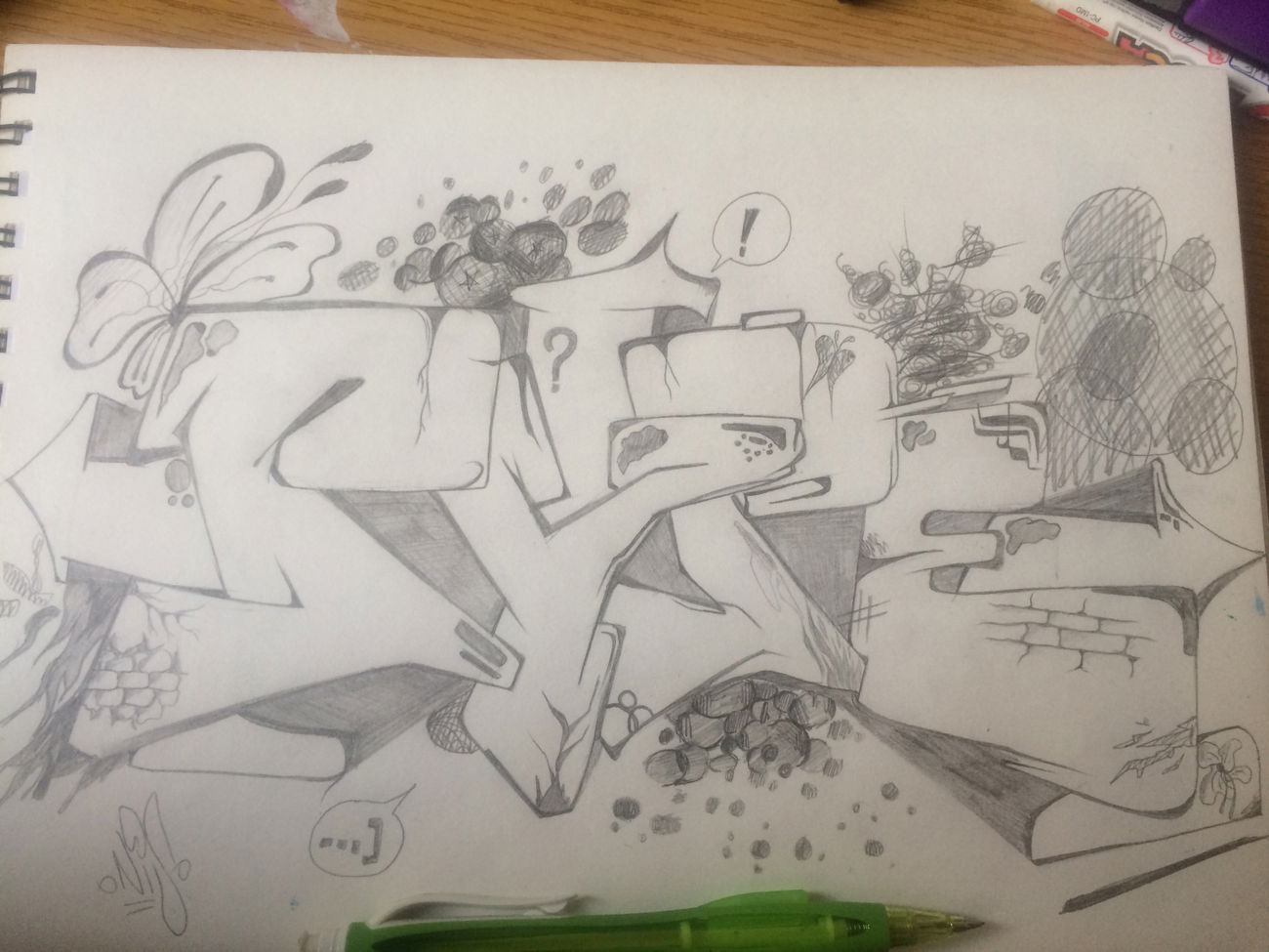 Graffiti Wall - Photo by NiS16 - graff, graffiti, bombing (2018)