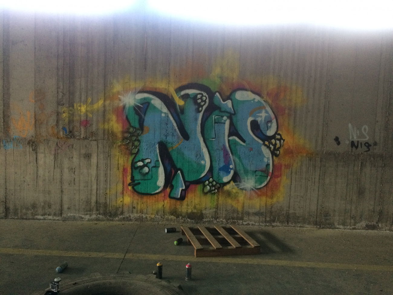 Graffiti Wall - Photo by NiS16 (2018)