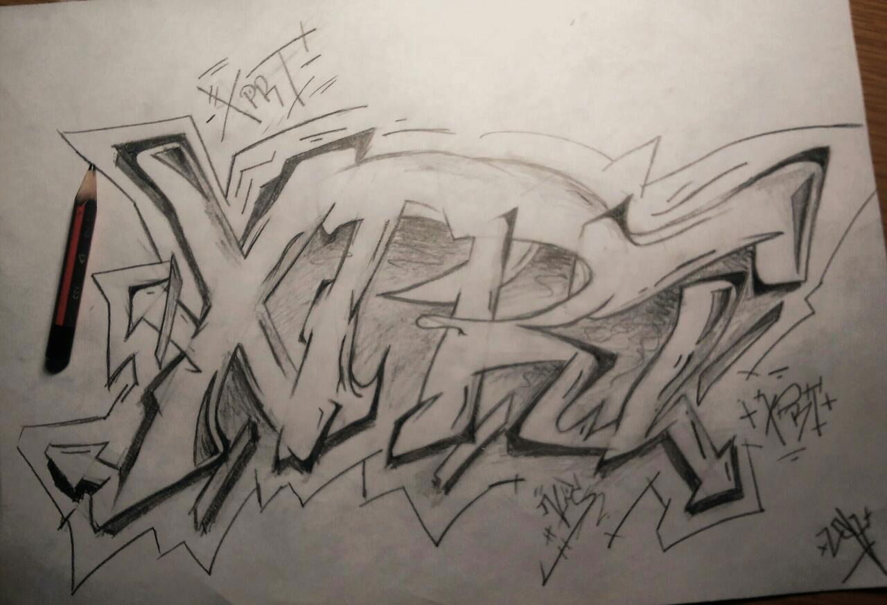 Graffiti Sketch - Photo by NiS16 (2017)