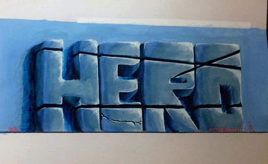 Graffiti Wall - Photo by NiS16 - graff, graffiti, bombing (2018)