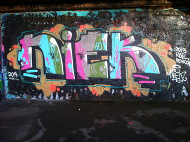 Graffiti Wall - Photo by NiekOne (2014)