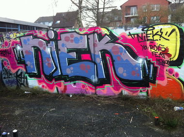 Graffiti Wall - Photo by NiekOne - Niek, Wall, 2014 (2014)