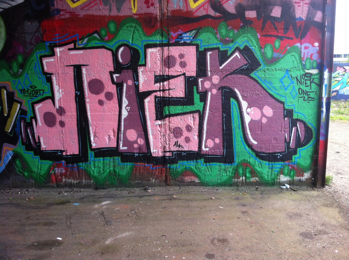 Graffiti Wall - Photo by NiekOne - Niek, 2014, Hall (2014)