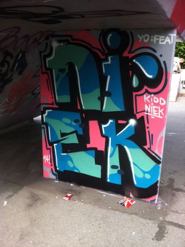 Graffiti Wall - Photo by NiekOne - Niek, Skatepark, Wall (2014)