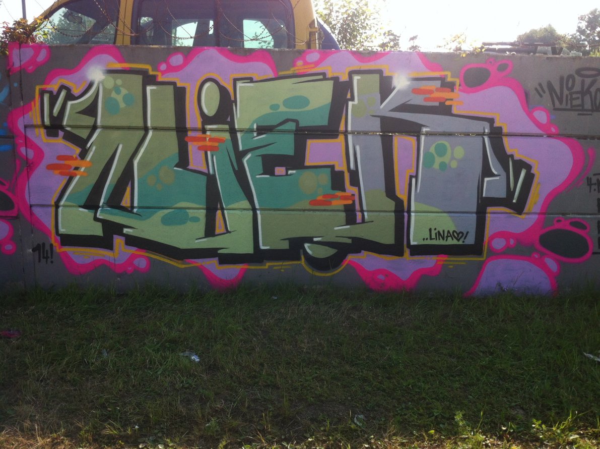 Graffiti Wall - Photo by NiekOne - Niek, 2014, Hall (2014)