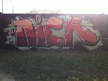 Graffiti Wall - Photo by NiekOne - Niek, 2014, Hall (2014)