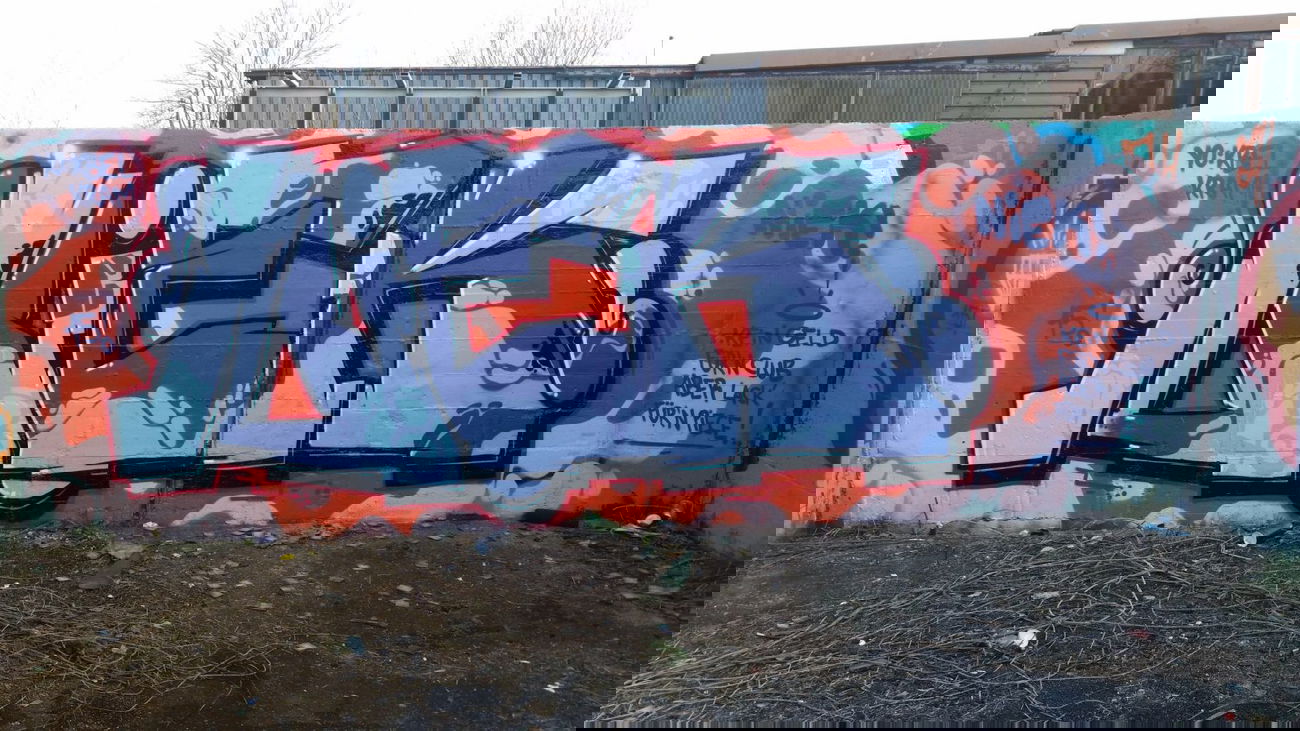 Graffiti Wall - Photo by NiekOne - Niek, 2015, Hall (2015)