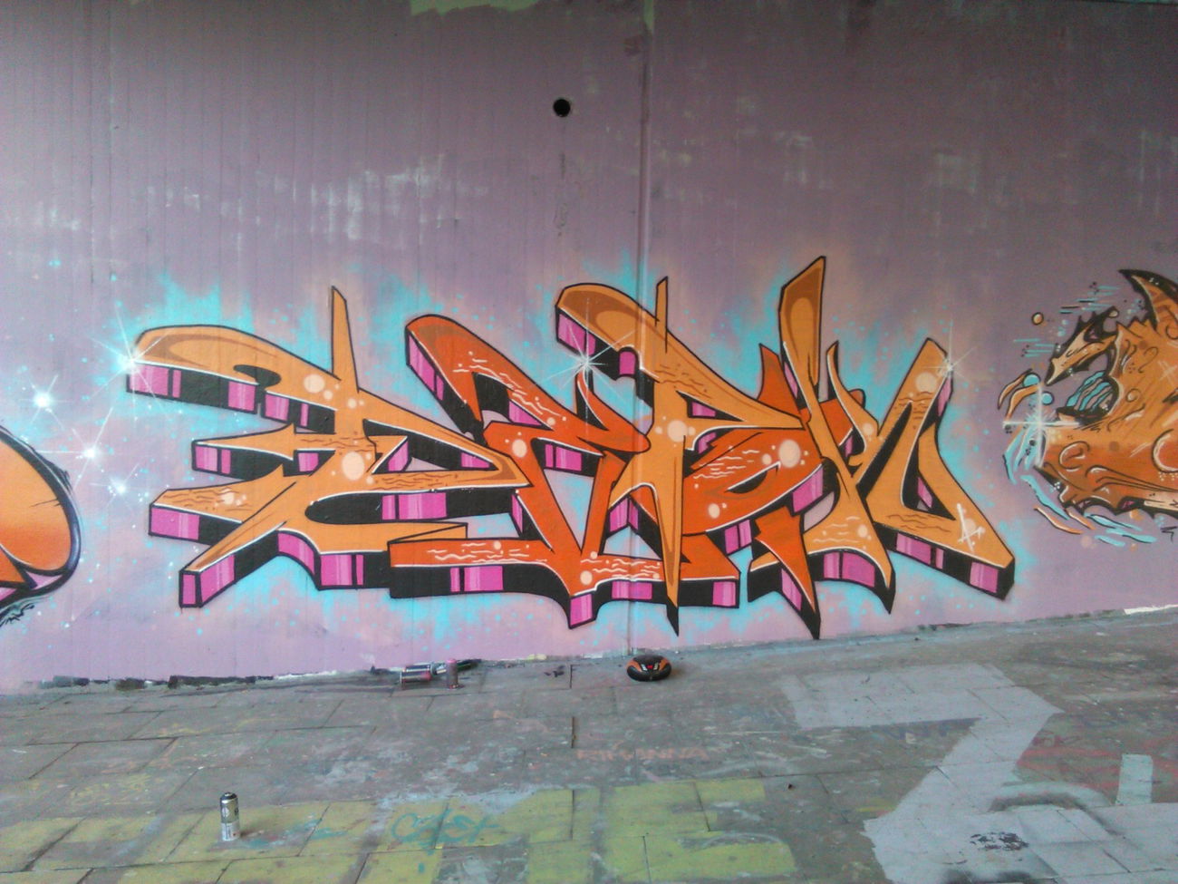 Graffiti Wall - Photo by Niggi