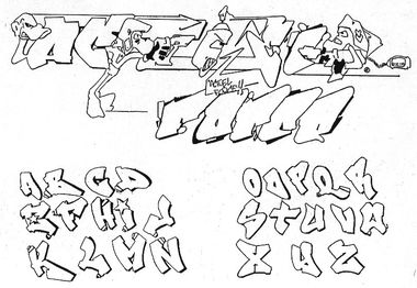 Graffiti Wall - Photo by Nightfever