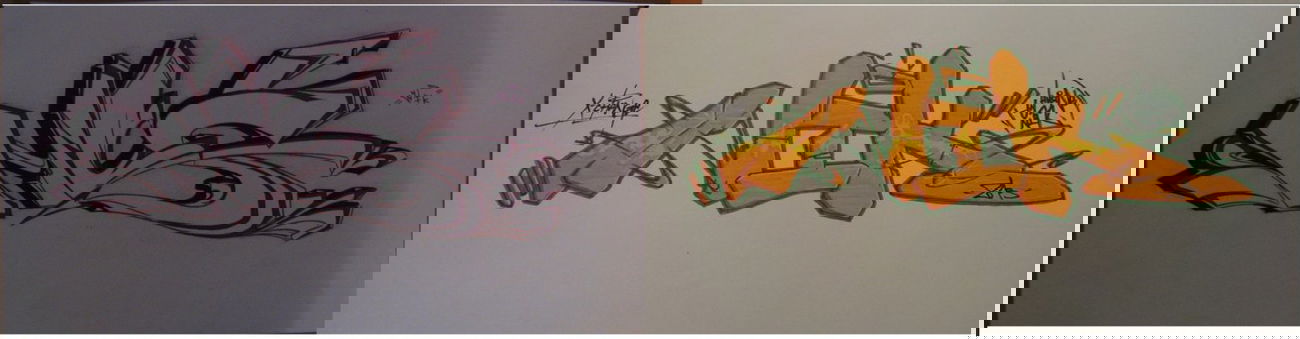 Graffiti Sketch - Photo by Niktrimm123456789