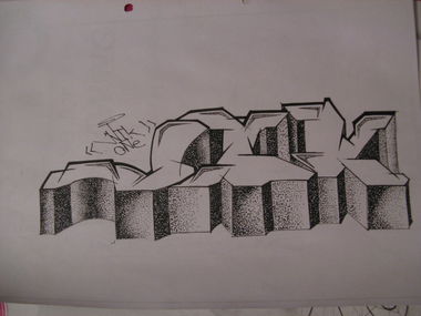 Graffiti Sketch - Photo by Niktrimm123456789