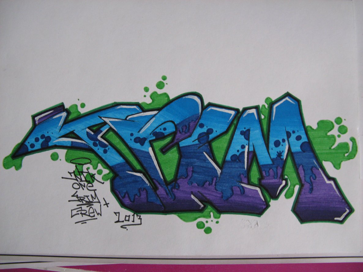 Graffiti Sketch - Photo by Niktrimm123456789
