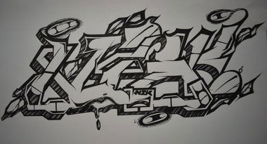 Graffiti Sketch - Photo by Niktrimm123456789