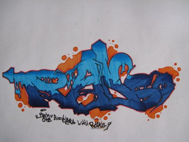 Graffiti Sketch - Photo by Niktrimm123456789