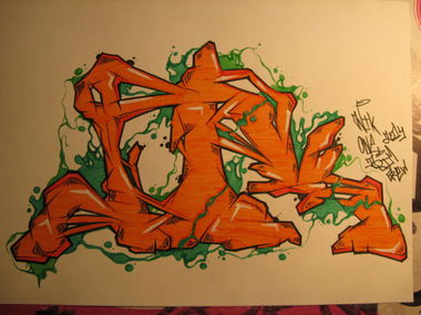 Graffiti Sketch - Photo by Niktrimm123456789