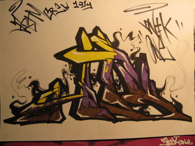 Graffiti Sketch - Photo by Niktrimm123456789