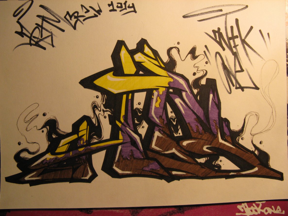 Graffiti Sketch - Photo by Niktrimm123456789
