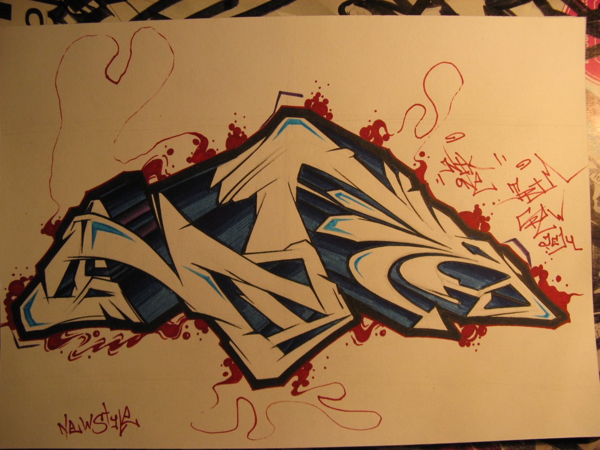 Graffiti Sketch - Photo by Niktrimm123456789