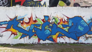 Graffiti Wall - Photo by NildbliN