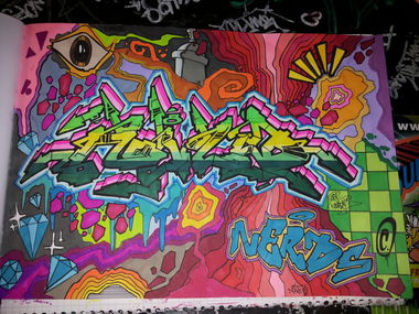 Graffiti Sketch - Photo by NildbliN (2014)