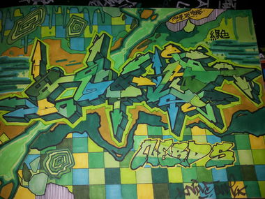 Graffiti Sketch - Photo by NildbliN (2014)