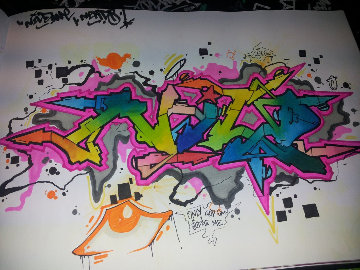 Graffiti Sketch - Photo by NildbliN (2013)