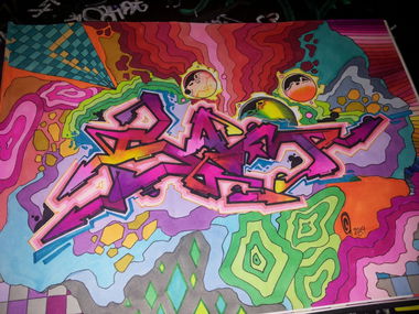 Graffiti Sketch - Photo by NildbliN