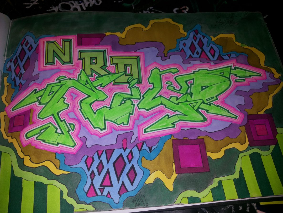 Graffiti Sketch - Photo by NildbliN (2014)