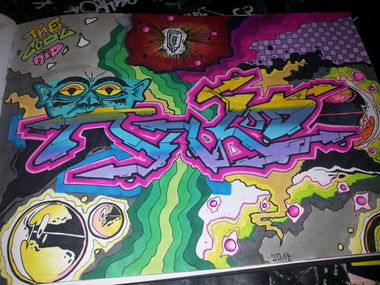 Graffiti Sketch - Photo by NildbliN