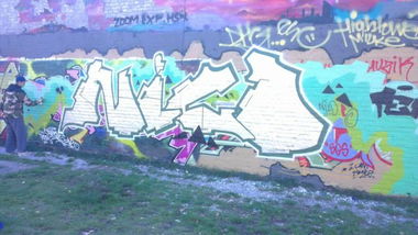 Graffiti Wall - Photo by NildbliN (2014)