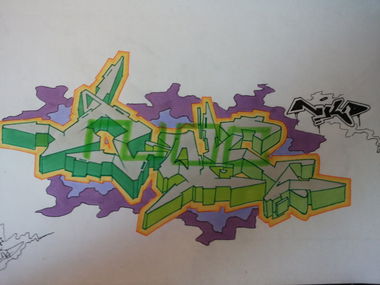 Graffiti Sketch - Photo by NildbliN