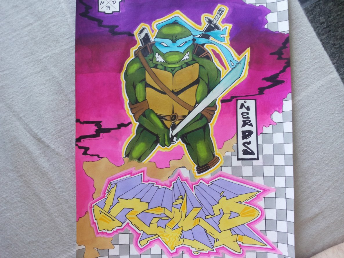 Graffiti Sketch - Photo by NildbliN (2014)