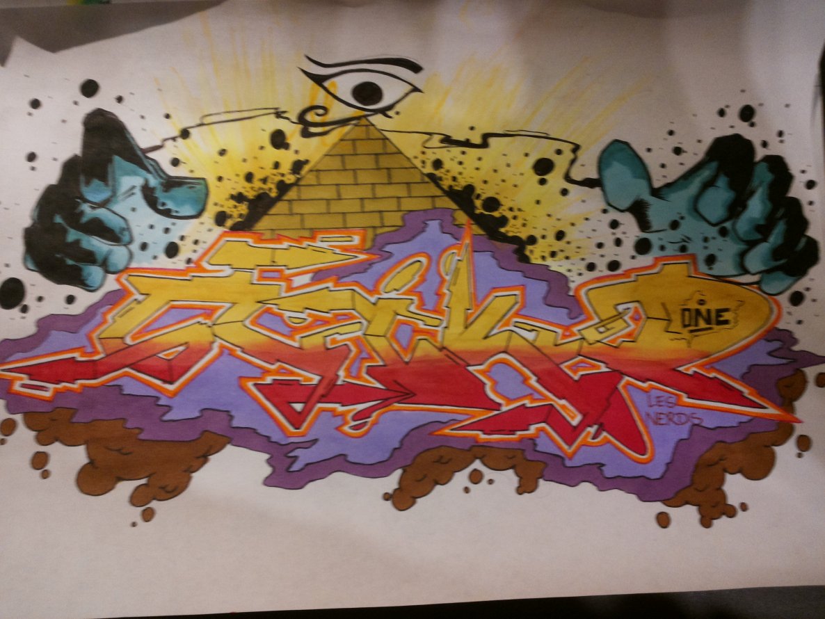 Graffiti Sketch - Photo by NildbliN (2014)