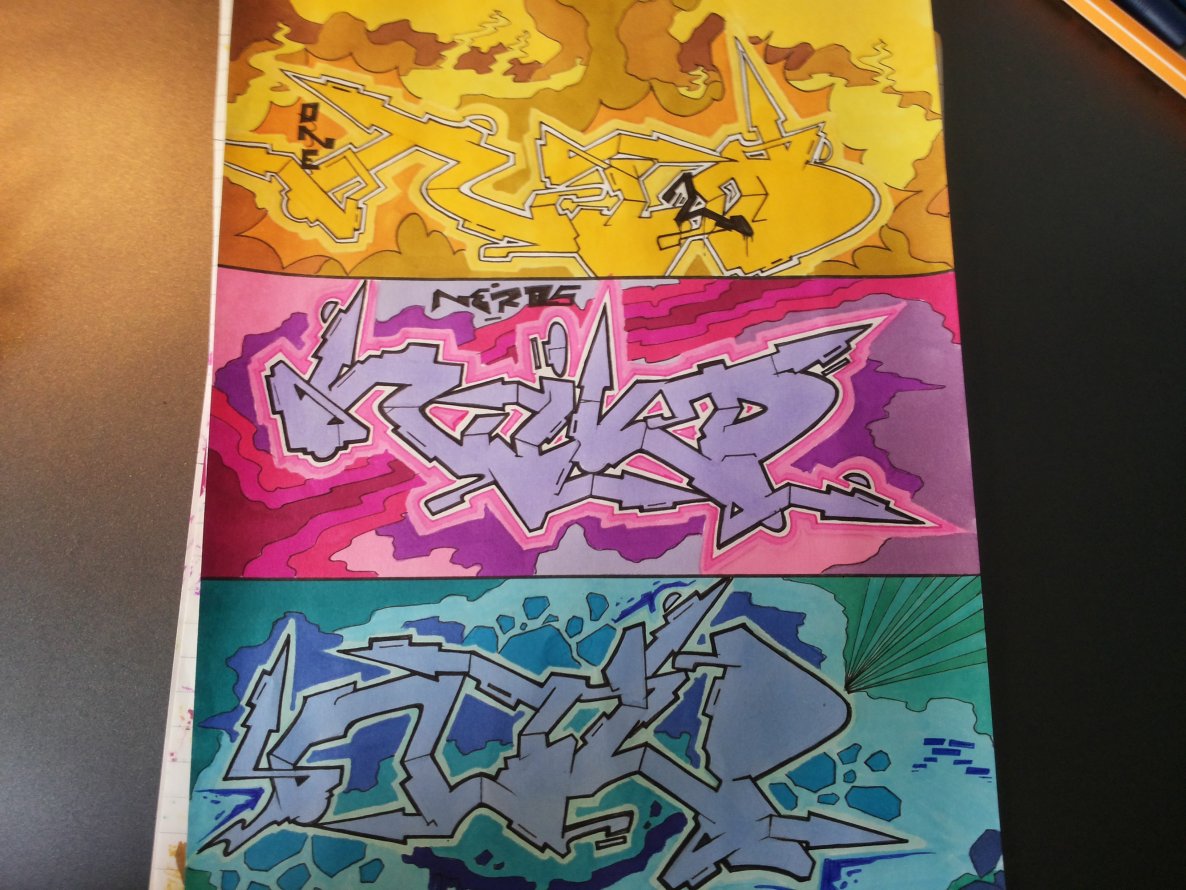 Graffiti Sketch - Photo by NildbliN (2014)