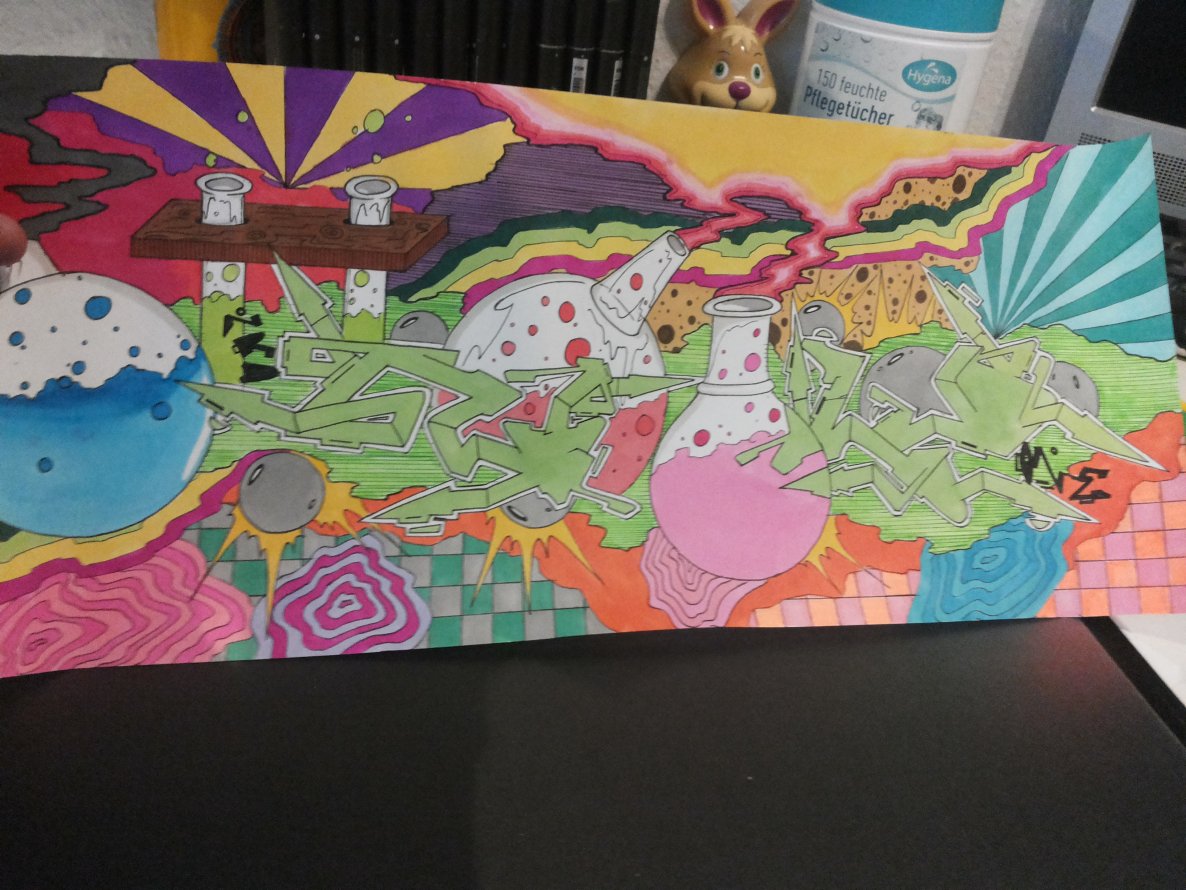 Graffiti Sketch - Photo by NildbliN (2014)